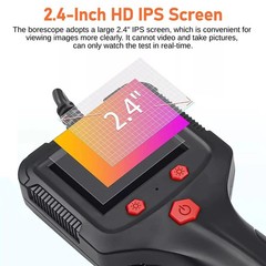 1080P HD LED Handheld Industrial Endoscope 8mm Borescope Snake Camera Inspection