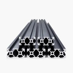 5PCS 39.4 in (1000 mm) T Slot 2040 Aluminum Extrusion Anodized Linear Rail