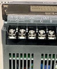Cutler Hammer D50CR14 Controller Power 100-240VAC 60VA In 24VDC Out 250VAC
