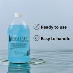 Half Gallon, 64oz Blue Sealing Solution For Pitney Bowes Neopost Hasler Postalia