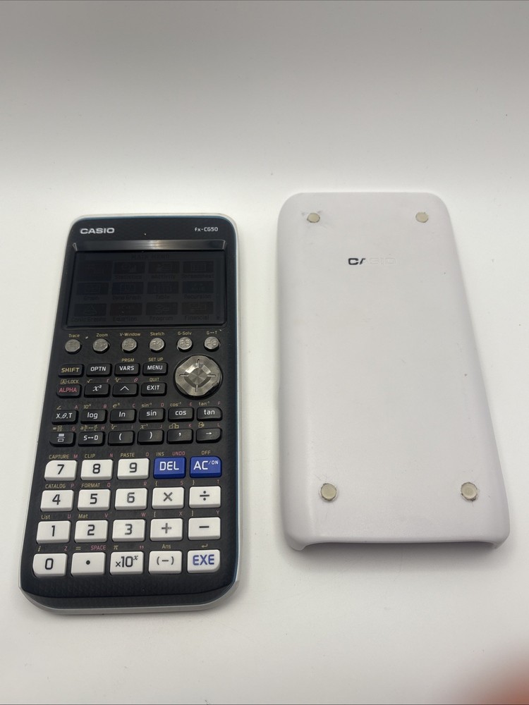 CASIO fx-CG50 Graphing Calculator Color Display USB Tested Working