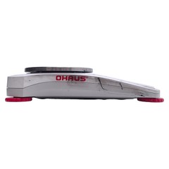Ohaus SPX222 Scout Portable Balance, 220g Capacity, 5VDC, ø4.7in Pan, 22mm digit