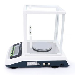 U.S. Solid Analytical Balance 300gx0.001g 1mg Lab Digital Scale W/ 2 LCD Screens
