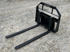 48″ 2,200 Pound Pallet Forks Attachment Fits Mini Skid Steer Toro Dingo Kubota