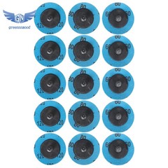 71PCS 2″ Roll Lock Sanding Discs Set W/ 1/4 Holder Die Grinder Quick Change Disc