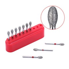 Dental Diamond Burs Egg Football Shape 379-023C/368-023C/379-023XF Coarse Fine