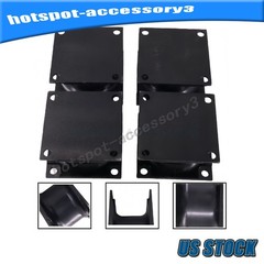 4PCS Vibratory Plate Compactor Rubber Isolator Shock Mount For Stanley Hydraulic