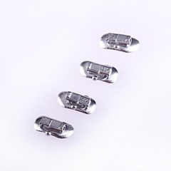 10 Packs Dental Orthodontic Buccal Tube Bondable Non-con 1st Molar Roth 0.022