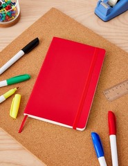 Moleskine Classic Notebook, Soft Cover, Large (5″ x 8.25″) Ruled/Lined, Scarl…
