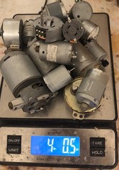 Scrap Motors 4 Pounds Small Electronic Parts Only Crafts Miscellaneous Small