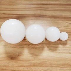 White Solid Silicone Ball Bouncing Bouncy Silica Gel Balls Diameter 1mm-160mm