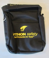 New DBI SALA Python Safety PCH-NAIL / Tool Pouch Bag Black Canvas with 3 D-Rings