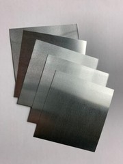 LTKJ 5Pcs High Purity 99.9% Pure Zinc Zn Sheet Plate Metal Foil 100mm x 100mm x