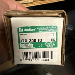 LITTELFUSE JTD300ID 300A 600V Class J Fuse