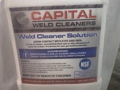 NEW Capital Weld Cleaners Weld Cleaning Solution 1 Quart (SH-13)
