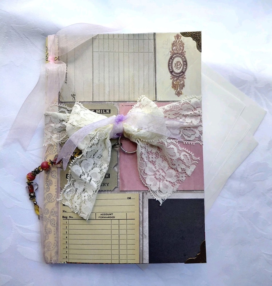 Bespoken Naked Junk Journal 32 Pages OOAK A Month of Your Life Creation