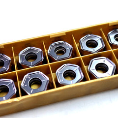 Iscar H1200 HXCU 0606 TR IC808 Carbide Milling Inserts (Box of 10)