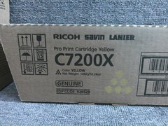 828529 New Genuine Ricoh Savin Lanier Yellow Pro Toner for the Pro C7200X