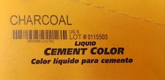 Quikrete Liquid Cement Color Charcoal Qty 6 10oz Bottles Cement Dye