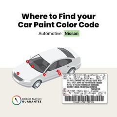 Nissan Black Obsidian Touch Up Paint Aerosol – Exact Match Essential Kit