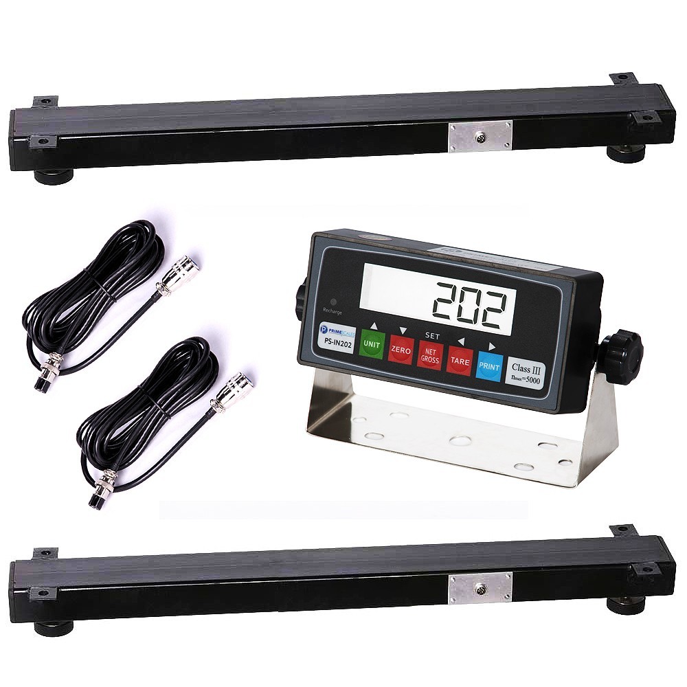Prime Scales PS-WB 36″ Weigh Bar / Load Cell Set w/ Indicator 5000LB