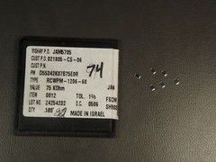 Lot of 15 D55342K07B75E0R Vishay Chip Resistor 75k Ohm 250mW 1/4W 1% 1206 NOS