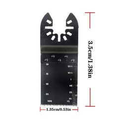 48 Pcs Metal Wood Oscillating Multitool Quick Release Saw Blades Kit Universal