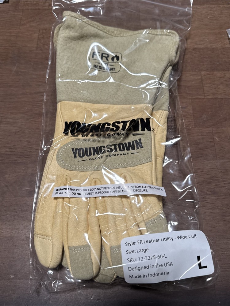 Youngstown FR Leather Utility – Wide Cuff 12-3275-60-L