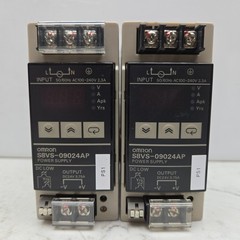 2 Pack Omron S8VS-09024AP /ED2 Switch Mode Power Supply 100-240Vac 2.3A In 24Vdc