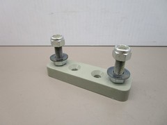 BUSS 4164 Fuse Block / Holder Gray Old Style 2.5″ Spread