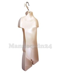 MALE & FEMALE TORSO DRESS FORM MANNEQUIN SET – FLESH with HANGERS