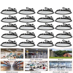 500W UFO LED High Bay Light Industrial Warehouse Factory Shop Bay Lighting 20PCS