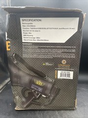 Uzi High Power Loud Big Bluetooth Megaphone 50W, Real Siren, Bullhorn, Etc.