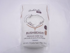 Bushbalm Pro Bushbeads Premium Hard Wax 35 OZ Unscented EXP 06/2028