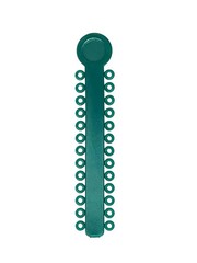 Orthodontic Elastomeric Ligature Ties Pack x 40 sticks / 1,040 donuts latex F