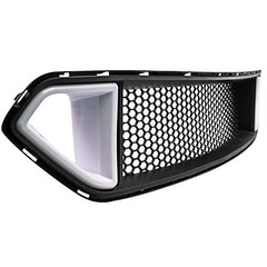 Front Upper Grille Triangle LED DRL Strip Mesh Styling For Ford Mustang 18-20