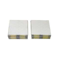 100PCS Green Reflective Sheet Triangles 30x30MM Reflector Target Tape Surveying