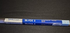 Lucas-Milhaupt 95060 Sil-Fos 5 Silver Solder Brazing Alloy 28 Rod Tube (5%)