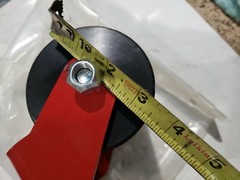 CNH case new holland ROLLER LOAD  Guide wheel bracket 3.5″dia x 5.25″ long   