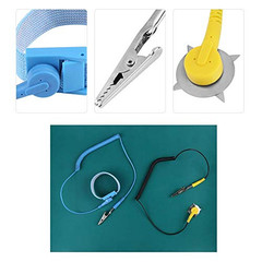Anti-Static Wrist Strap ESD Ground Mat Set for Phone Repair, Computer & Electron