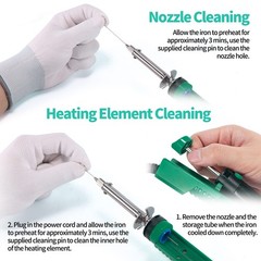 YIHUA 929D-V Electric Desoldering Soldering Iron Solder Sucker Desoldering…