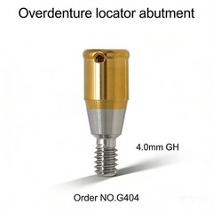 Hiossen ET Regular Compatible ZEST Locator Legacy Abutment Low Profile 40° Angle