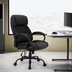 Big and Tall Office Chair High Weight Capacity Office Chair w/ 500lb Wide Seat
