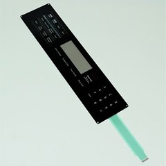 Choice Parts DG34-00017A for Samsung Range Oven Membrane Switch Touchpad Overlay