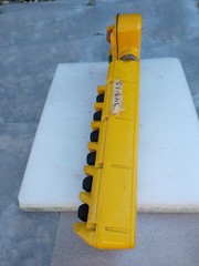 NEW P&H HARNISCHFEGER 596 8-PUSHBUTTON HOIST/CRANE PENDANT CONTROL ENCLOSURE