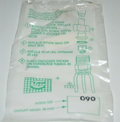 Armstrong Lennox Danfoss HVAC Piston Orifice Kit .090 Orfice Chatleff 38-3103090