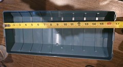 TEKTRONIX OSCILLOSCOPE COVER – 16 3/4″ X 7 1/4″ Hard plastic