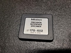 Mitutoyo Precision Reference Specimen 178-602 # 810003 Made In Japan