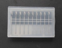 10 pcs 3mm X 5mm Tungsten Carbide Cutting Rotary Burr CNC Engraving Bit H5