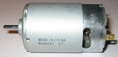 Mabuchi RS-555 PH – 12V – 4500 RPM – High Torque – 5 Pole – Hobby Motor
